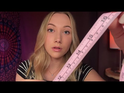 ASMR Lofi Measuring You (camera sounds, writing, personal attention)