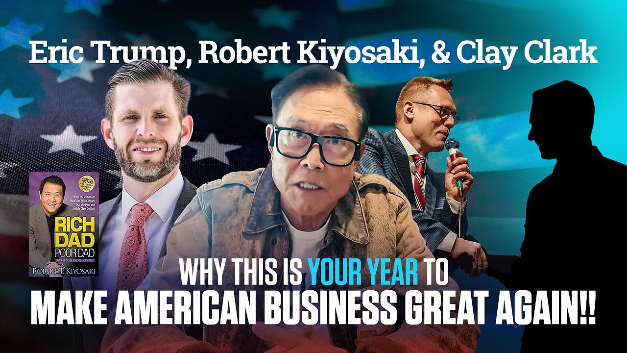 Robert Kiyosaki & Eric Trump | Clay Clark's EXCLUSIVE INTERVIEW with Robert Kiyosaki & Eric Trump