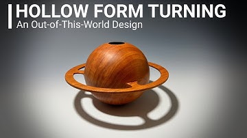 Woodturning - Out of This World Hollow Form Vessel