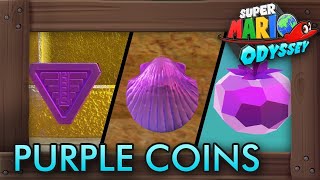 Super Mario Odyssey   All 1000 Purple Coins All Kingdoms