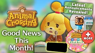 Good News For Animal Crossing Announced This Month!