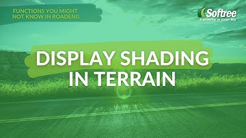 How to add Display Shading in Terrain