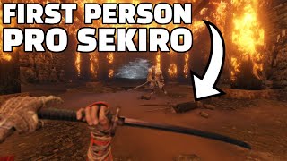 A Sekiro speedrun, but the entire game is in FIRST PERSON
