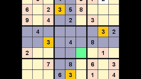 How to Solve Globe and Mail Sudoku Five Star October 30, 2022