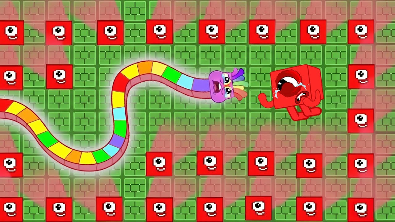 Can Numberblocks Snake Survive Phases 1–30 in the Mario Maze?