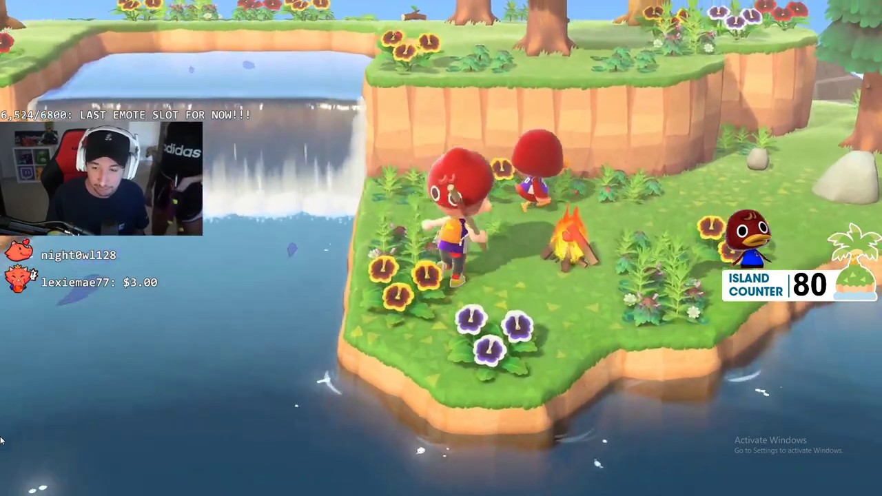 FireDragon FINALY finds BILL the villager in Animal Crossing NH!