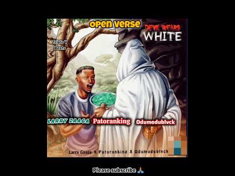 Larry Gaaga ft Patoranking x Odumodublvck - Devil Wears White | Freebeat Open Verse Instrumental