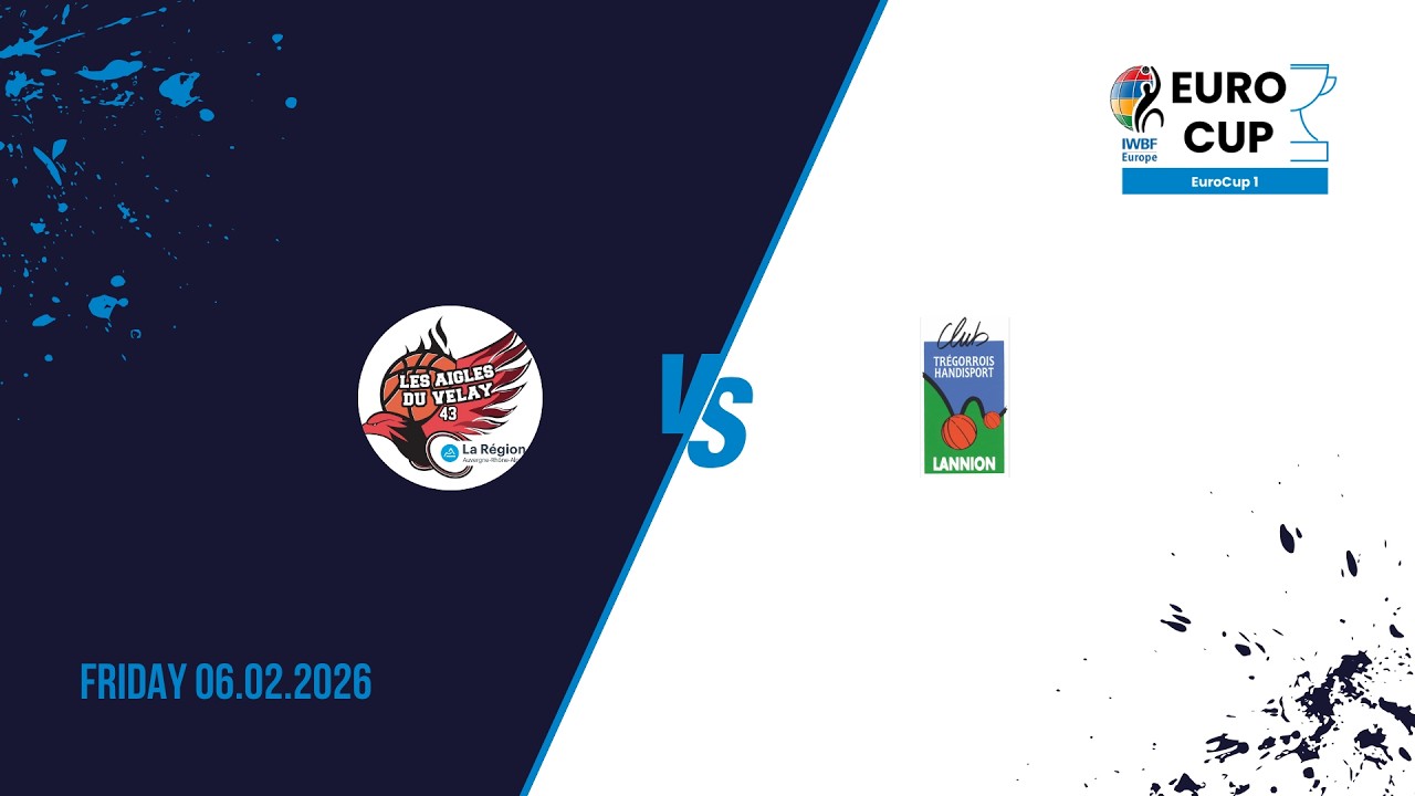 LES AIGLES DU VELAY vs CTH DE LANNION | EUROCUP 1 GROUP A