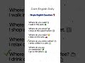 Simple English Questions and Answers | Speak Like a Native #DailyEnglish #EasyEnglish
