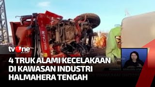 BRAKKK! Detik-detik Dump Truk Seruduk Truk, Belasan Orang Terluka | Kabar Pagi tvOne