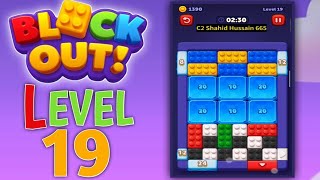 Block Out! - Color Sort Puzzle level 19 | all parts gameplay walkthrough solution screenshot 2