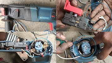 advance 2-26 hammer drill machine Chad Patti, switch,change full video