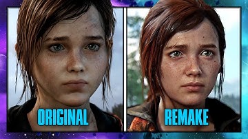 Remake VS Remaster - The Last of Us Graphics Comparison 2