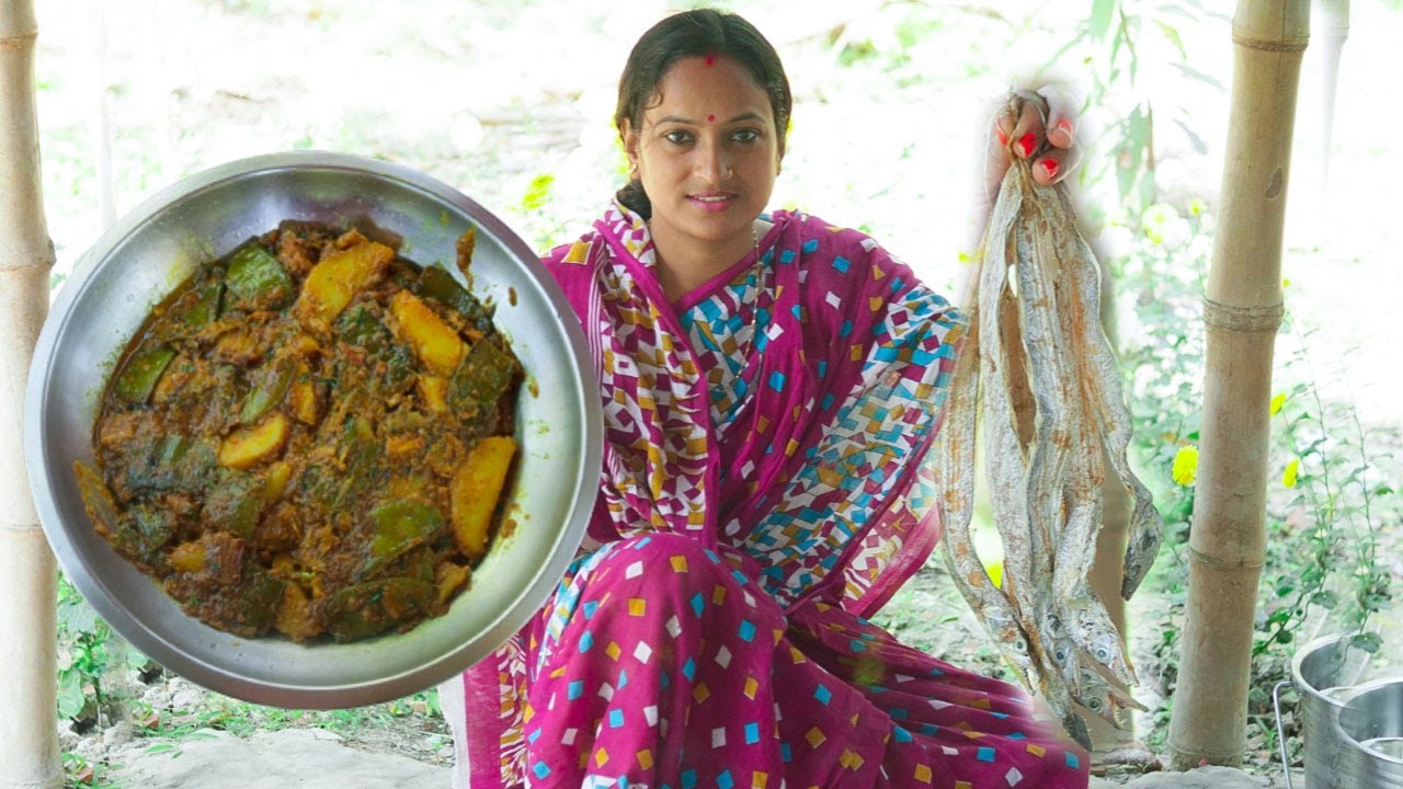 Dry fish curry Sutki mach recipe Bengali famous dry fish recipe for