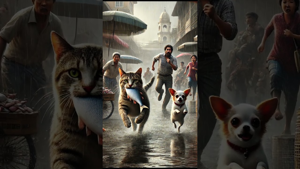 Heartbreaking Story of a Stray Cat’s Sacrifice for His Best Friend… 😢🐱🐶 