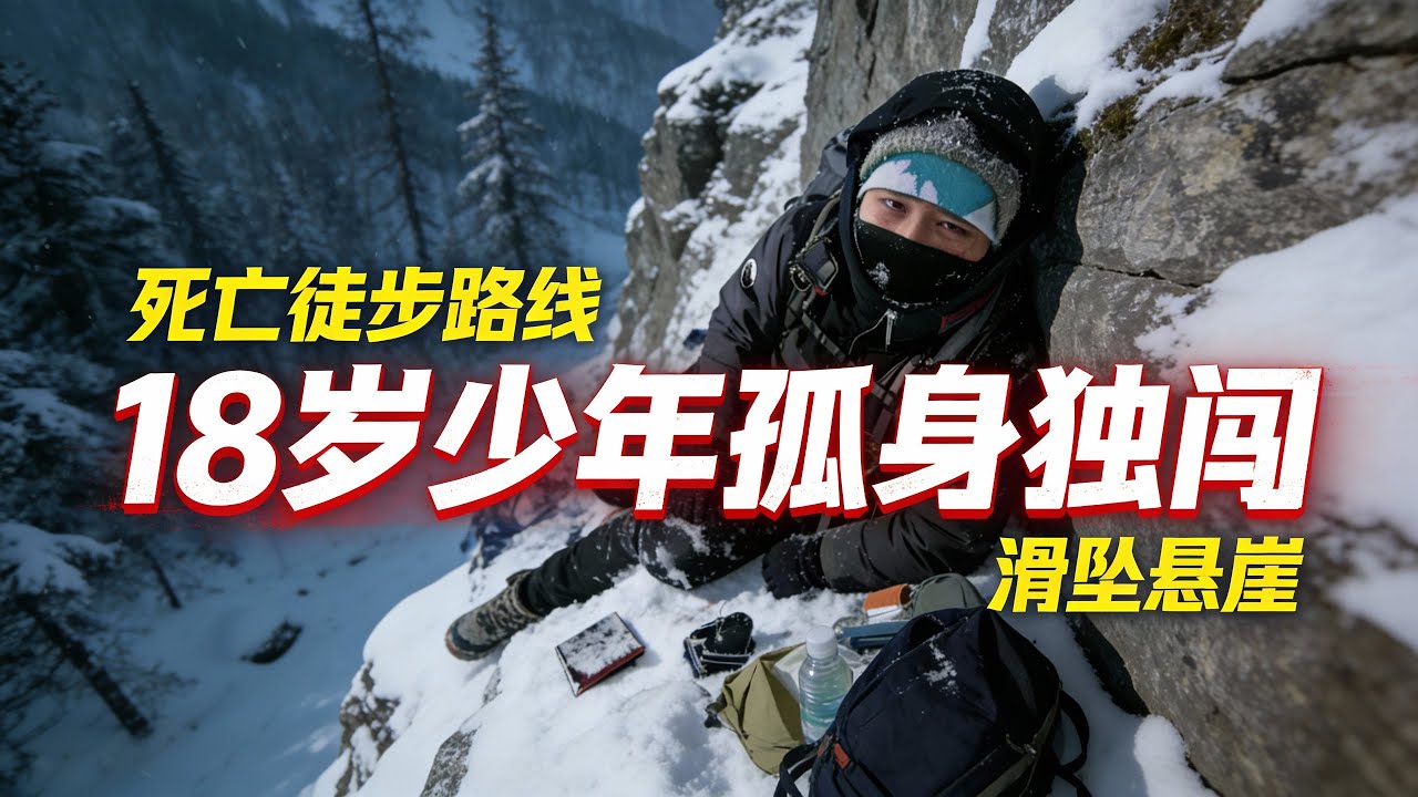 鳌太线是中国最危险徒步线路之一，2018年官方已经明令禁止穿越。18岁小伙不顾禁令，孤身独闯，最终滑坠悬崖，失联十天。