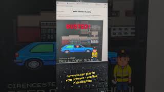 Traffic Warden Roulette Game - now playable in your browser #phaser #retrogame