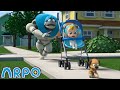 ベビーカーをつかまえろ！！！わんちゃんをとめて！！ | ロボットのアルポ | 幼児向けアニメ| 教育アニメ