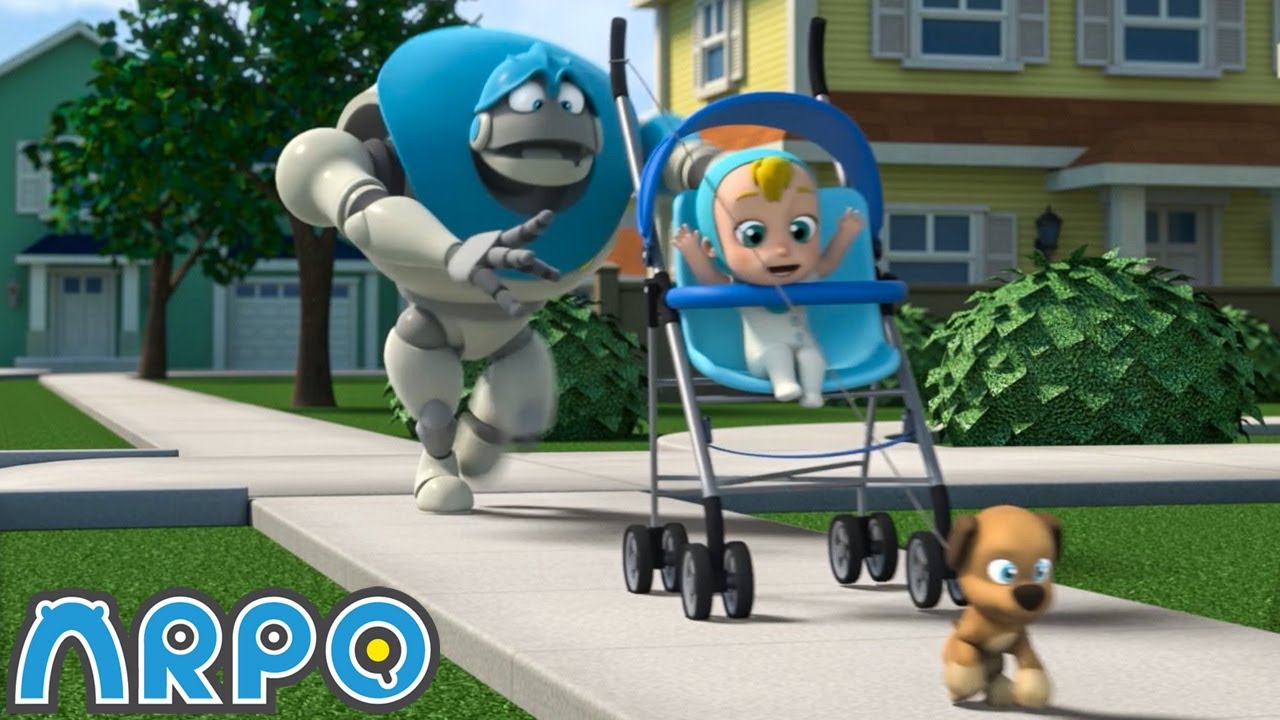 ウッドロボット ＆ ワンちゃん