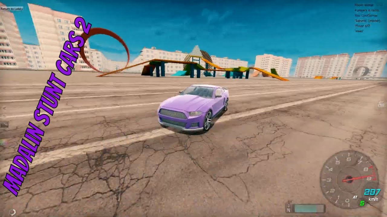 CAR GAMES///Madalin Stunt Cars 2///PART30/MULTIPLAYER YouTube