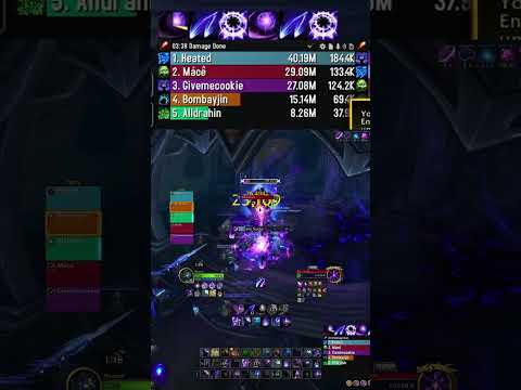 THIS SPEC IS ACTUALLY BROKEN IN +21 SEAT 💀 #worldofwarcraft #mythicplus #mage