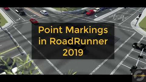 VectorZero RoadRunner Point Markings