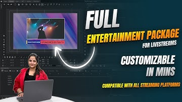 Happy New Year Broadcast Graphics for Live Events |Free Templates for OBS & vMix |@WASP3DOfficial