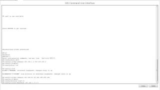 How to configure multi access OSPFv2