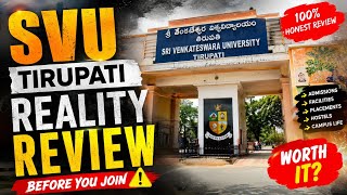 SVU Tirupati Full Reality Review | Placements, Fees, Campus & Hostels screenshot 3