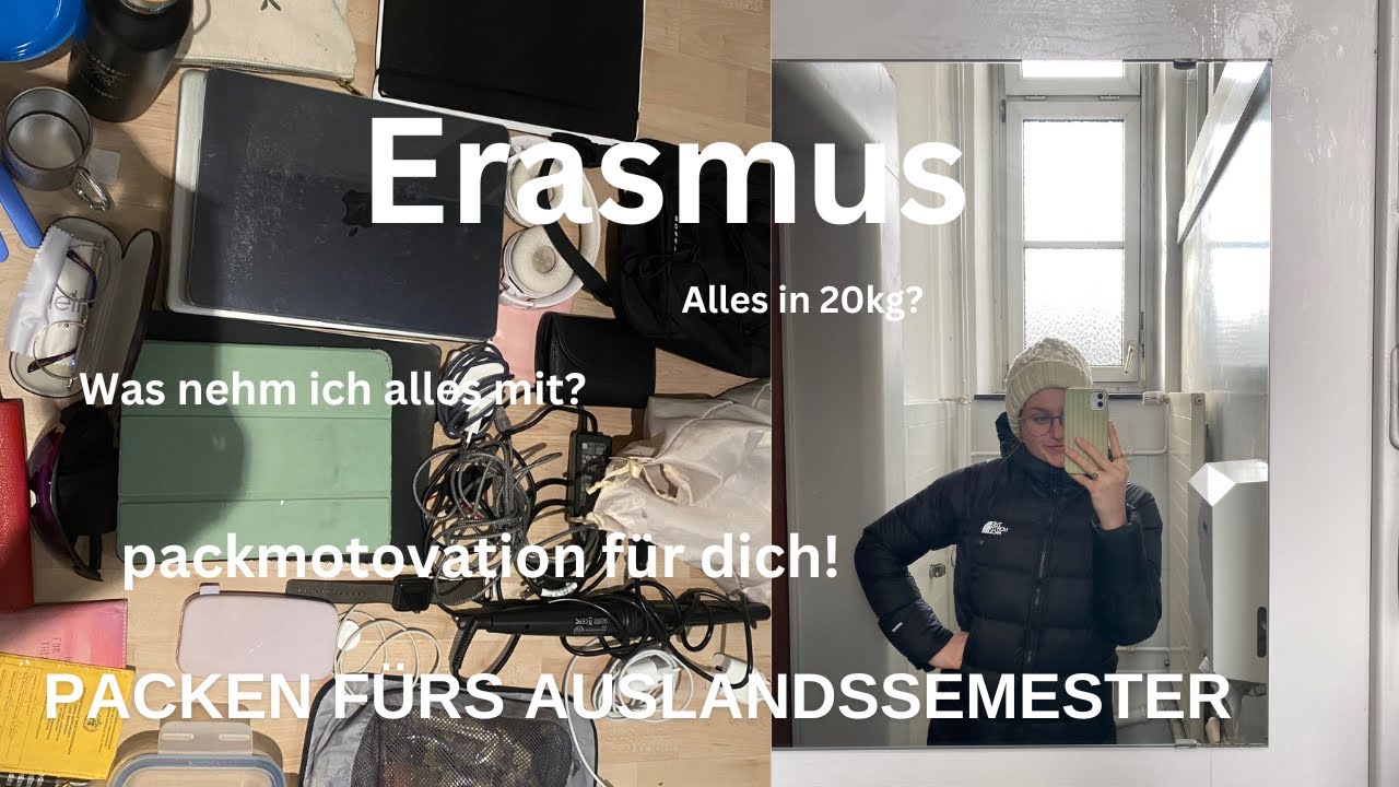 packen fürs Auslandssemester: Erasmus in Valencia, tipps & gute laune ✨