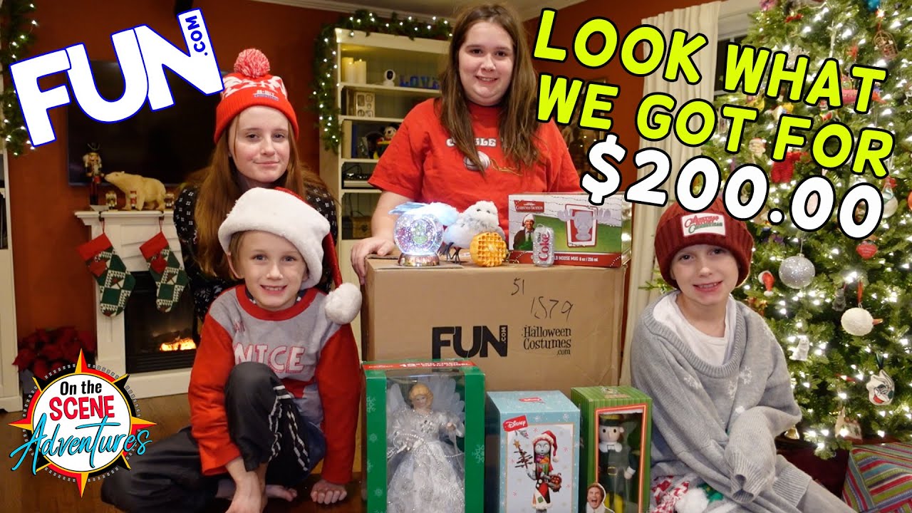 We went on a $200.00 Fun.com Shopping Spree to buy Christmas Decorations, L@@K What we Got!!!