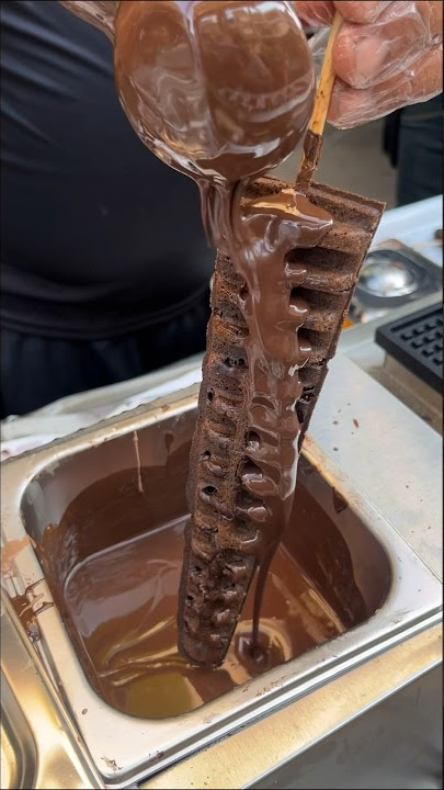 Waffle Stick #shorts #recipe #streetfood #recipe #waffle