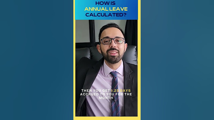 How is Annual Leave Calculated in South Africa? #annualleave #labourlawyer #trending #southafrica