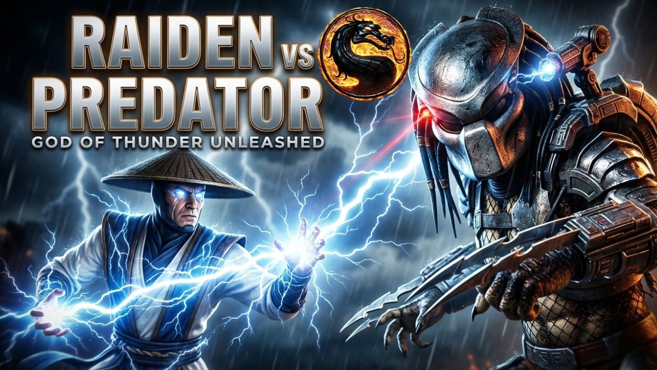 PREDATOR NEVER EXPECTED THIS FROM RAIDEN - EPIC MORTAL KOMBAT