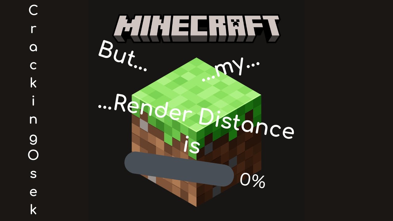 Minecraft but my Render Distance is set to 0... [Oh no...] (🔴LIVE ...