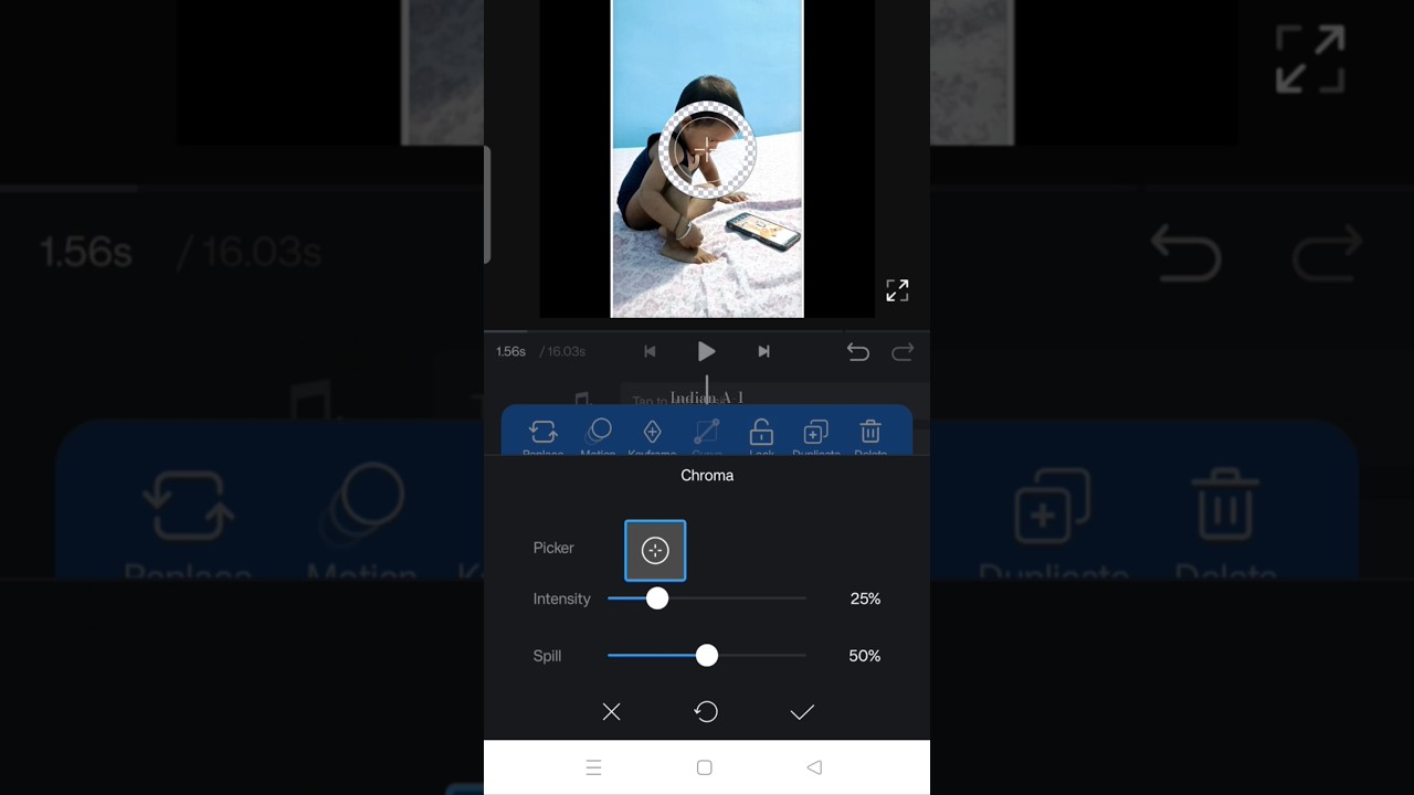 vn me chroma key kaise use kare 