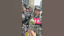 The toughest test to join the Chinese army 😱