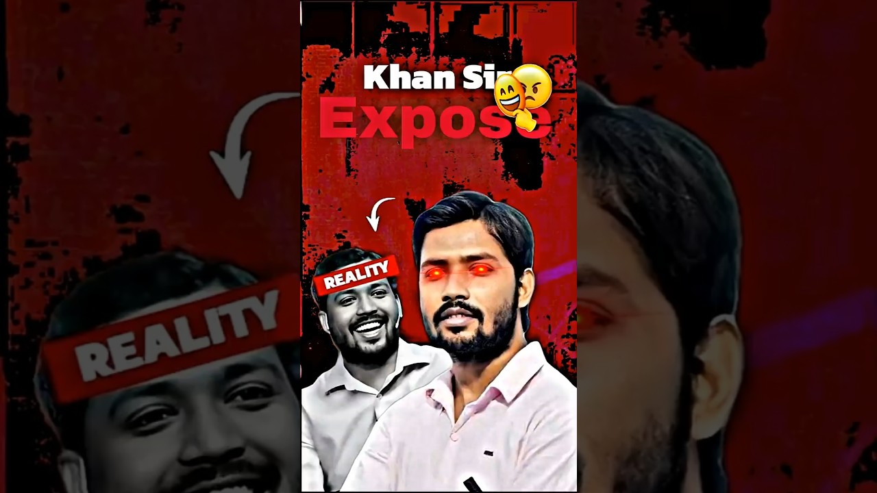 The Reality Of Khan Sir 🤬 || Khan Sir Expose 🤐 #facts #khansir #viral #shorts