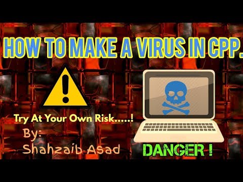 How To Create A Virus in CPP  | Dangerous Virus : Try at your own risk | Programming Tip.