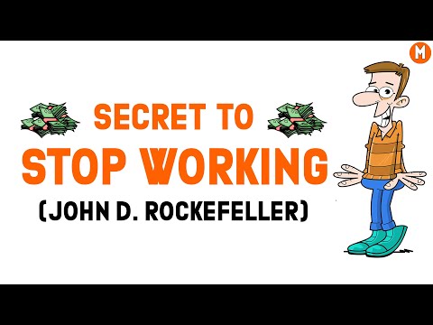 Secret That Allows You Not To Work! The Proven Way To Wealth | John D Rockefeller