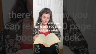 Can you read a 600 book fast ?! #collegestudent #booktok #collegelife #studymotivation #studyadvice