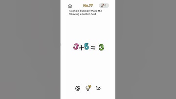 Brain Out | A Simple Question! Make the Following Equation Hold.