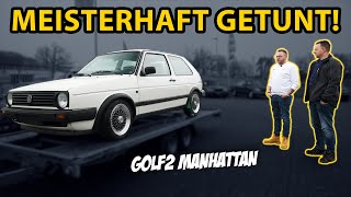 Tuning-Perle 🤩 Golf 2 Manhattan (mit @WichmannMotorsport)