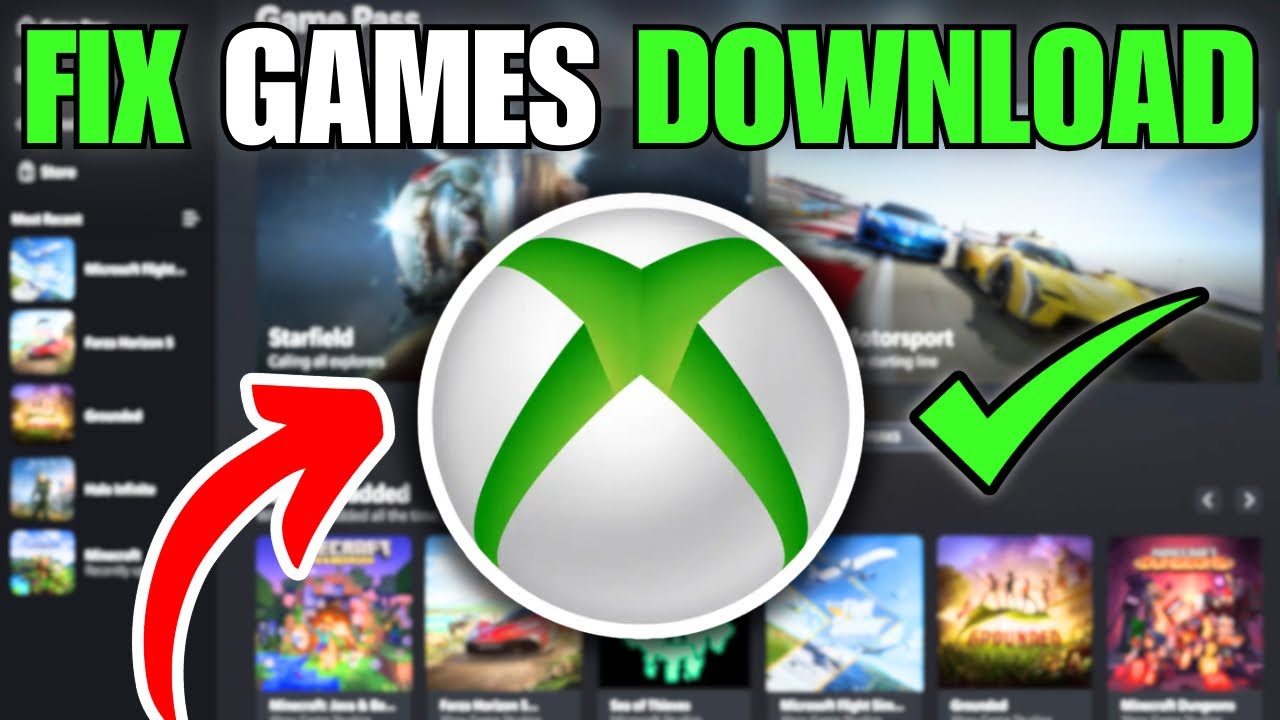 How To Fix Xbox App Games Not Downloading & Installing - YouTube