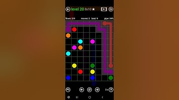 How To Solve Flow Free Rectangle Pack Level 20 8x10 Board Walk Through Solution Walkthrough
