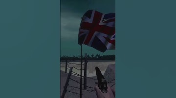 laying a british trap #cod #cod2 #callofduty2 #nostalgia #gaming #short  #shorts