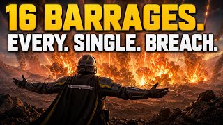 We Dropped 16 Barrages on Every Single Bug Breach! | Helldivers 2