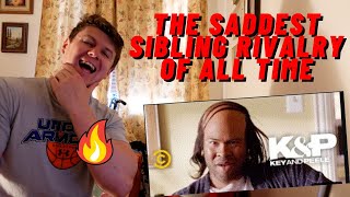 The Saddest Sibling Rivalry of All Time - Key \& Peele | ((IRISH GUY REACTION!!))