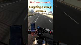 Don't plan too much #scram411 #travel #ride #highway #travelshorts #adventure