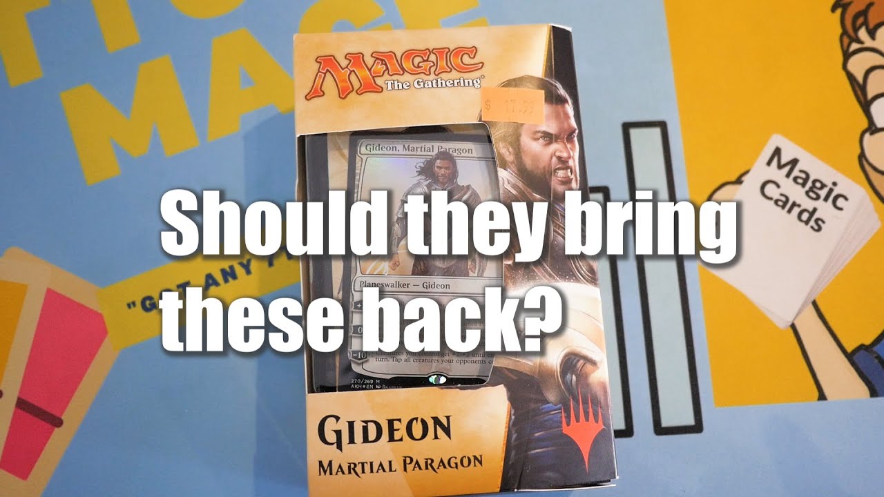 Should they bring back Planeswalker Decks? - Amonkhet Opening